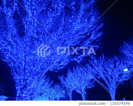 Blue Cave SHIBUYA Illumination 110374549