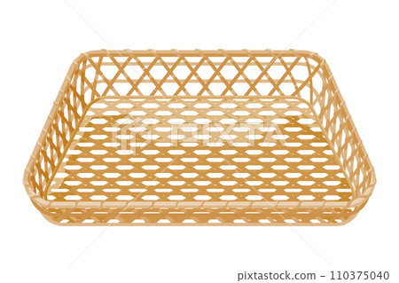 Vector illustration of square basket Vector illustration of square basket 110375040