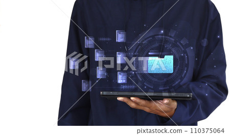 Document management system concept. 110375064