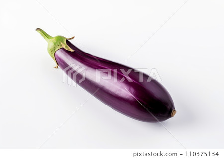 Eggplant isolated on a white background Eggplant isolated on a white background 110375134