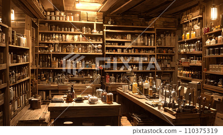 Underground sample storage [AI generated] 110375319