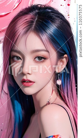 Rainbow girl Rainbow girl 110375575