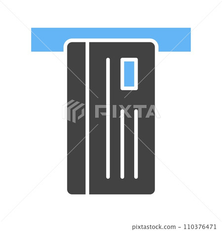 Using Credit Card icon vector image. Using Credit Card icon vector image. 110376471