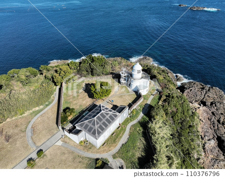無人機空拍和歌山縣最南端的紀伊大島 110376796