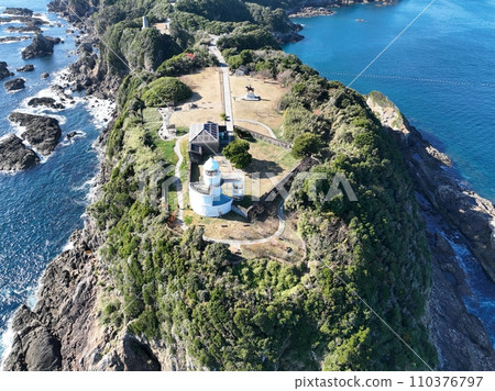 無人機空拍和歌山縣最南端的紀伊大島 110376797