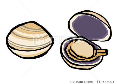 大蛤(內村崎)的插圖 大蛤(內村崎)的插圖 110377003