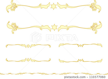 A Western-style frame set with a star motif. A Western-style frame set with a star motif. 110377060