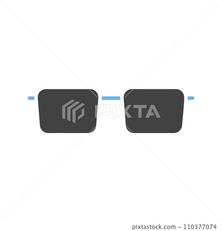 Sunglasses icon vector image. Sunglasses icon vector image. 110377074