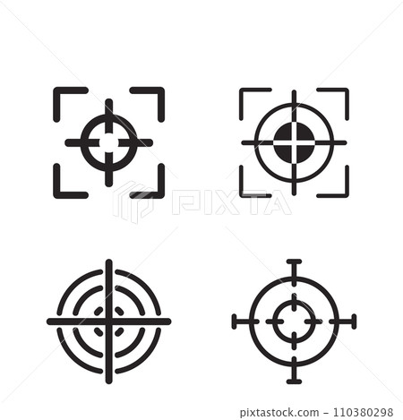 sniper telescope icon 110380298