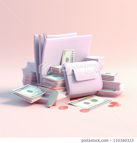 money, coin, dollar 110380323