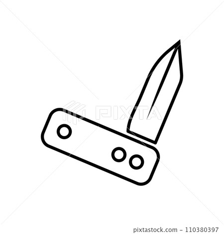 penknife icon vector illustration logo design penknife icon vector illustration logo design 110380397