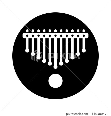 kalimba icon kalimba icon 110380579