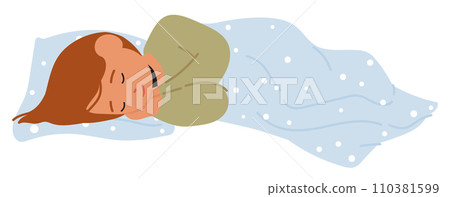 Sweet Dreams Embrace A Peaceful Scene As A Cute Baby Sleeps In Bed, Surrounded By Warmth And Tranquility Sweet Dreams Embrace A Peaceful Scene As A Cute Baby Sleeps In Bed, Surrounded By Warmth And Tranquility 110381599