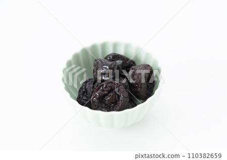 Prune white background Prune white background 110382659