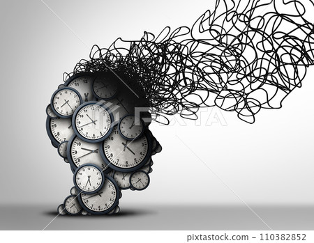 Time Stress Concept 110382852