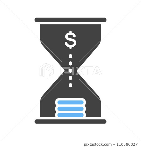 Investment Timing icon vector image. Investment Timing icon vector image. 110386027