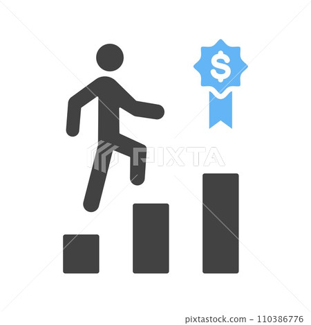 Employees Motivation icon vector image. 110386776