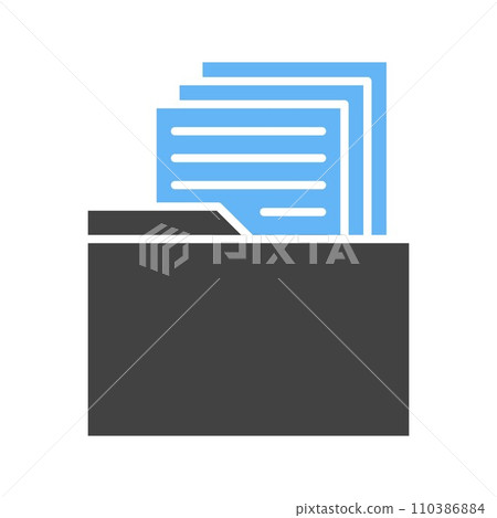 Data Files icon vector image. Data Files icon vector image. 110386884