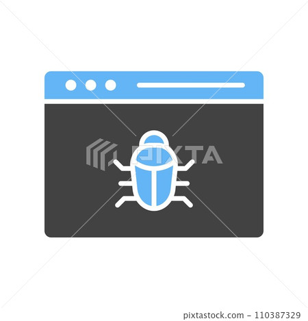 Bug Fixing icon vector image. 110387329