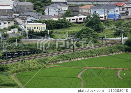 從大牟田市天城山到大牟田市的電車、JR九州鹿兒島本線 從大牟田市天城山到大牟田市的電車、JR九州鹿兒島本線 110388048