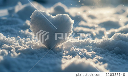 雪做的心（AI生成） 110388148