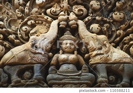 女王宮遺址浮雕雕像聖水 110388211