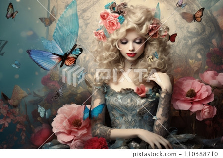 AI-generated content. Magic fairy tale characters 110388710