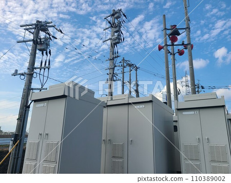 Substation equipment Loudspeaker Electrical energy Substation equipment Loudspeaker Electrical energy 110389002