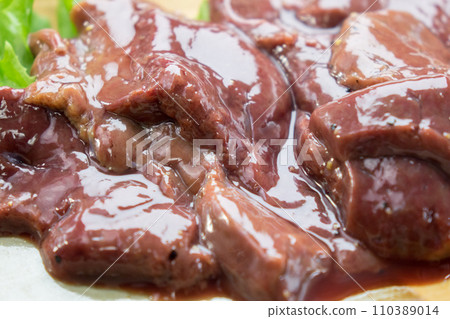 烤肉用牛肝拼盤 110389014