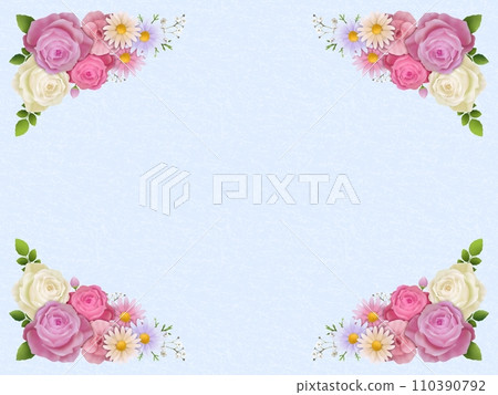 Flower frame A-2 110390792