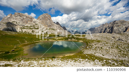 Laghi dei Piani at Dolomite Alps Laghi dei Piani at Dolomite Alps 110390906