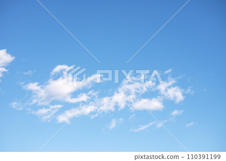 Winter sky blue sky image [Hiratsuka City, Kanagawa Prefecture] 110391199