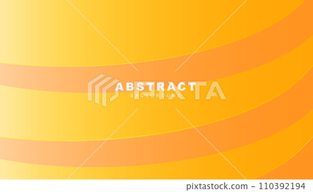 Yellow background with dynamic abstract shapes 110392194