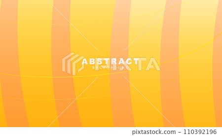 orange background with dynamic abstract shapes 110392196