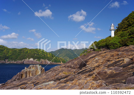 [熊野/館崎]千疊敷與仁島燈塔 110392472