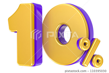 Follow Number 3D Render Follow Number 3D Render 110395030
