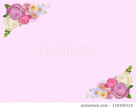 Flower background H-3 110395523