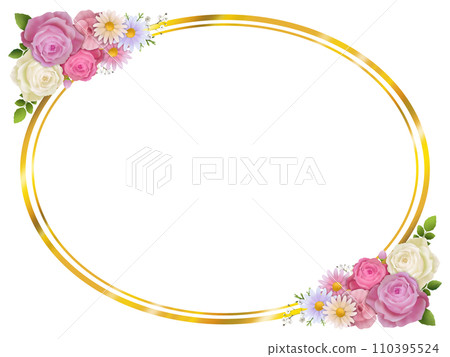 Flower frame I (PNG) 110395524