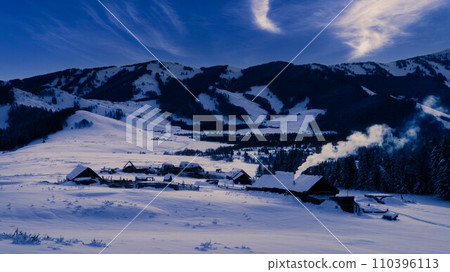 冬季雪景 110396113