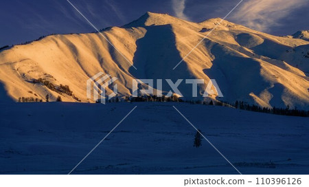冬季雪景 110396126