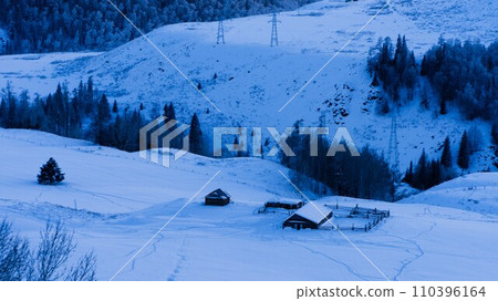 冬季雪景 冬季雪景 110396164