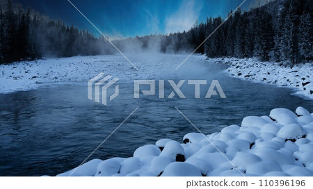 冬季雪景 110396196