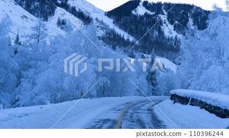 冬季雪景 冬季雪景 110396244