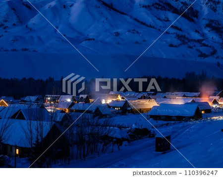 冬季雪景 冬季雪景 110396247