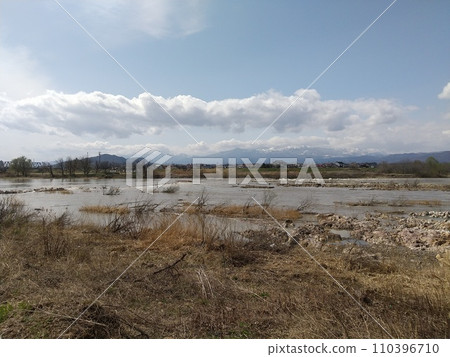 Abukuma River Date City, Fukushima Prefecture Abukuma River Date City, Fukushima Prefecture 110396710