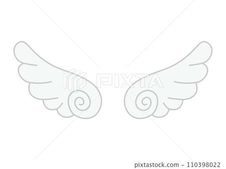 illustration of wings 110398022