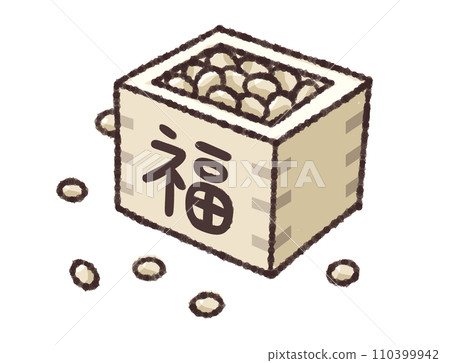Illustration material of Setsubun 110399942
