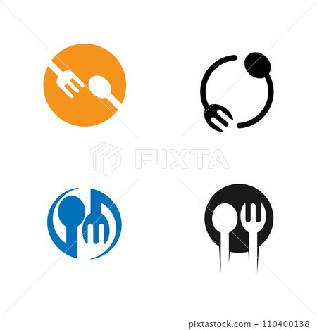 spoon and fork logo  110400138