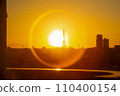 sunrise on a sunny day 110400154