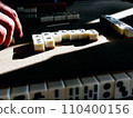 Mahjong table where the sun shines 110400156
